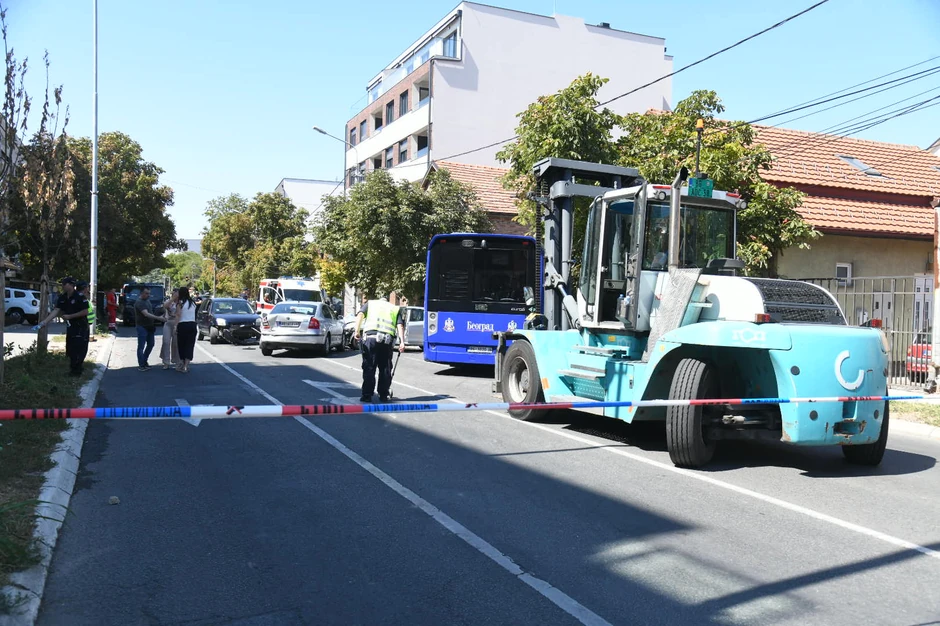 Prve slike sa mesta nesreće u Zemunu 