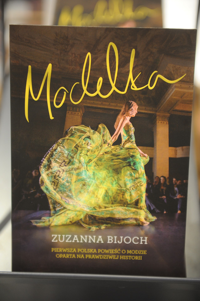 Zuzanna Bijoch na promocji swojej książki "Modelka"