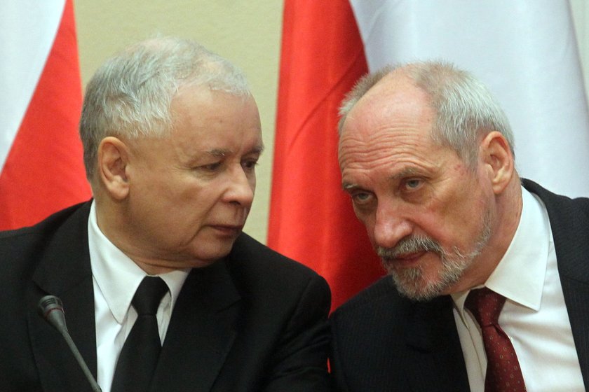 Antoni Macierewicz i Jarosław Kaczyński 