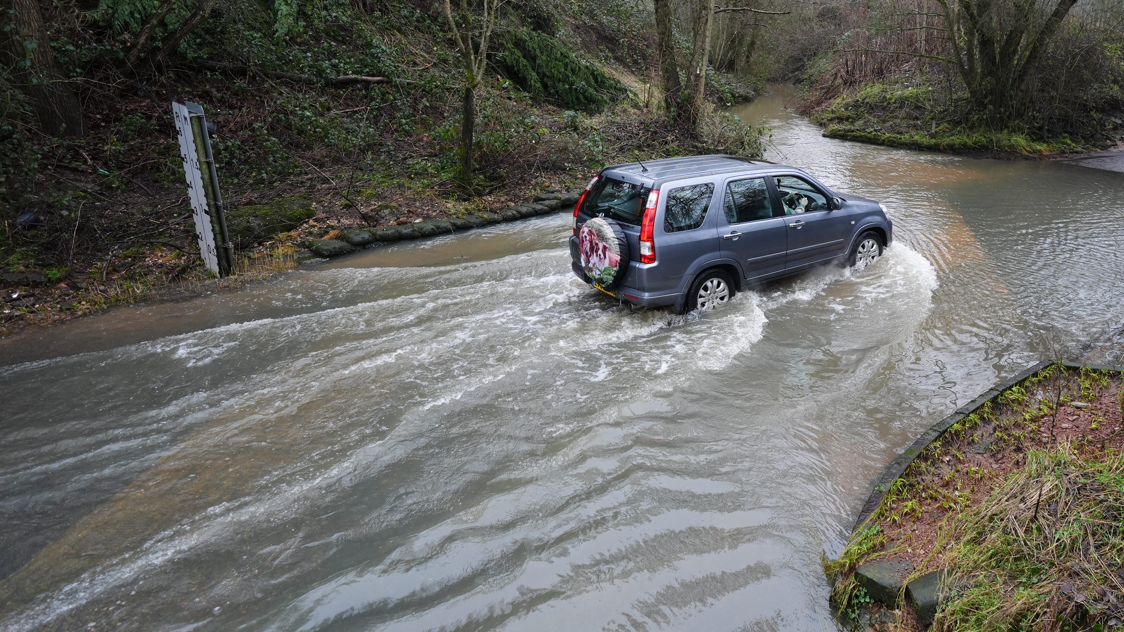 50mm rainfall expected - UK braces for flooding and travel chaos Wednesday