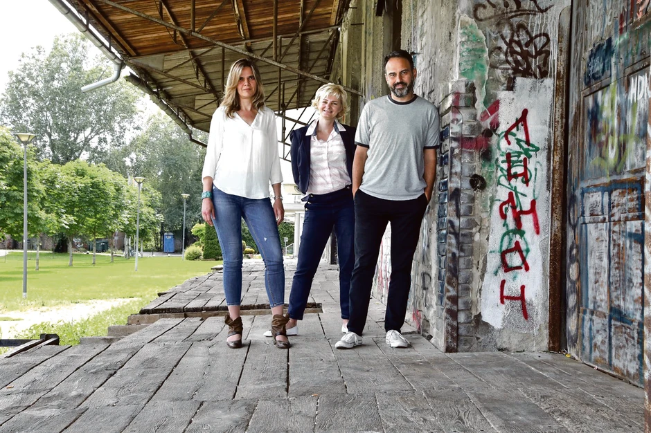 Dr Nebojša Andrić sa saradnicama na programu, dr Mihajlom Đan (levo) i dr Aleksandrom Trninić