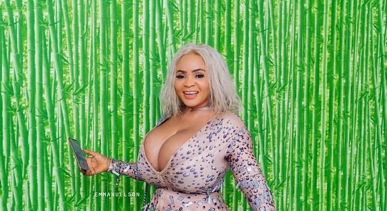 Cossy Orjiakor says she celebrated her birthday at Lekki protest ground to make Nigerians happy. [Instagram/CossyBarbie]