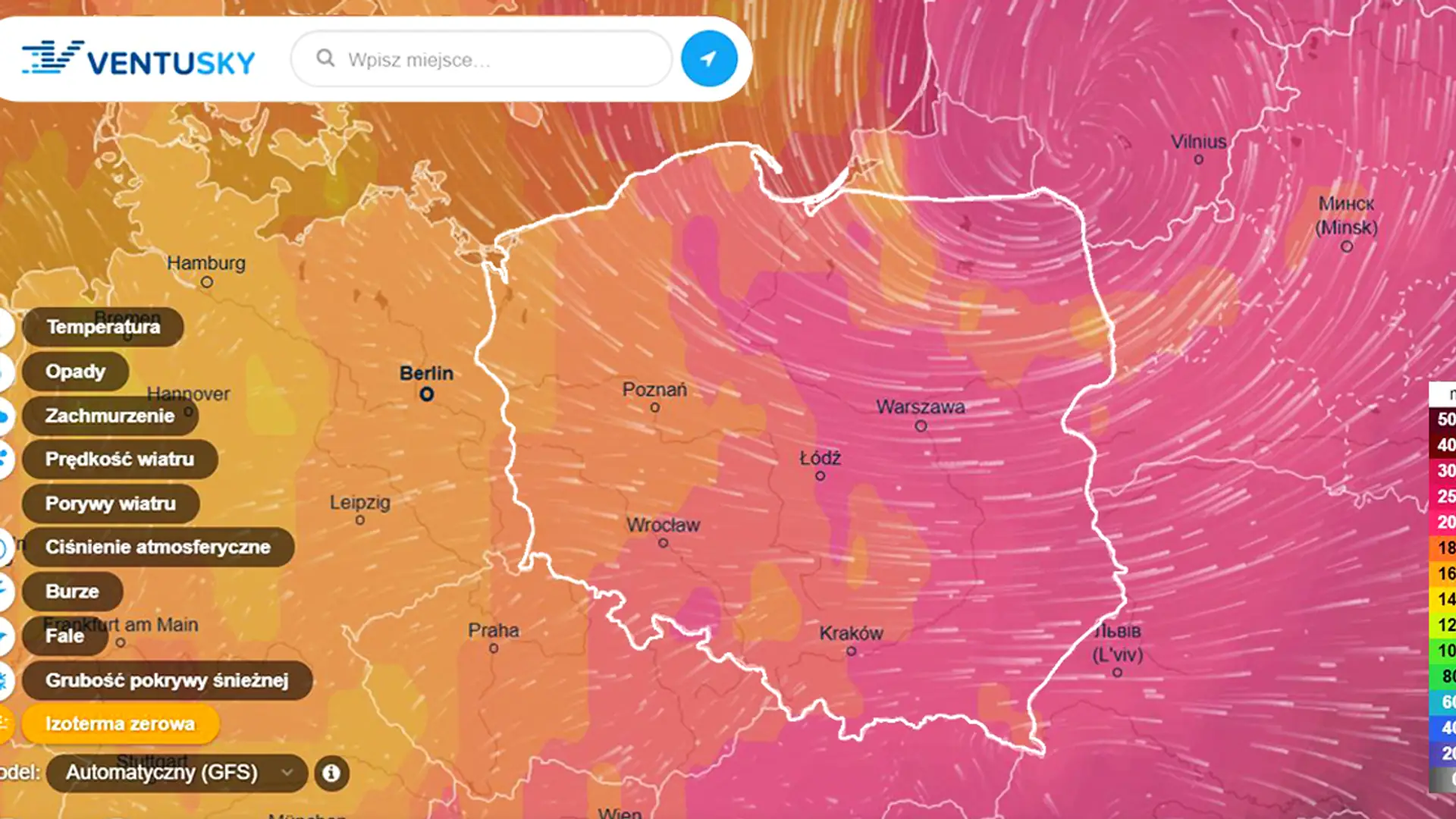 Leje i lać będzie. To najlepsza mapa pogodowa, jaką widzieliśmy