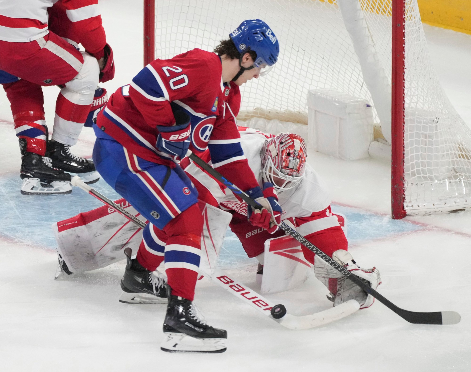 Zápas NHL: Montreal Canadiens - Detroit Red Wings.