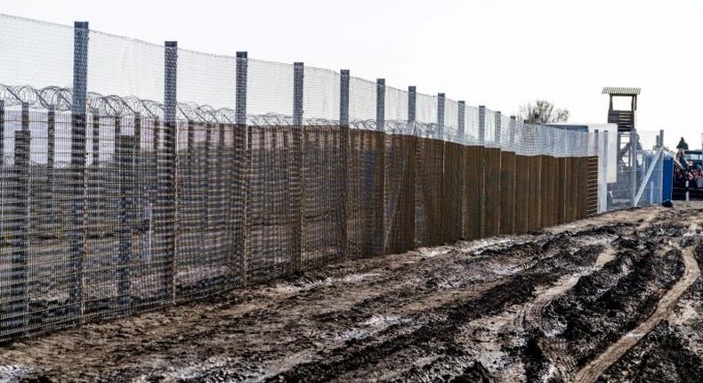 Under a new law all asylum seekers in Hungary will be confined to container camps near the borders with Croatia and Serbia, which is pictured here