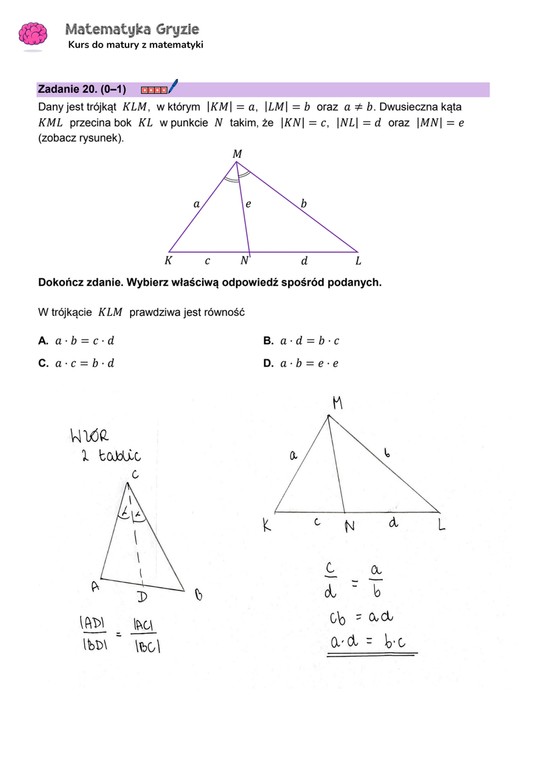 Matura 2024. Matematyka - poziom podstawowy [ARKUSZE CKE i ODPOWIEDZI]