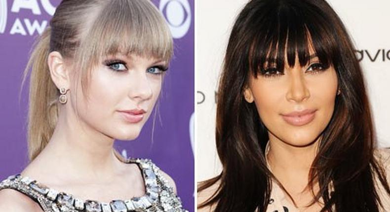 Kim Kardashian takes a swipe at Taylor Swift on Twitter?