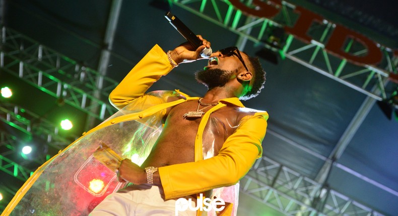 Patoranking performing live at Gidifest 2019