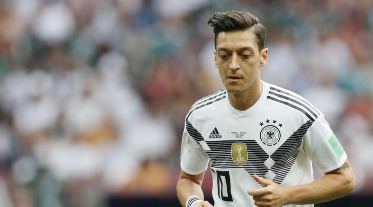 Mesut Özil a német válogatott színeiben /Fotó: Northfoto