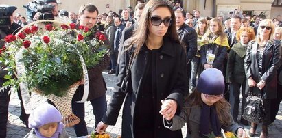 Marta Kaczyńska modliła się na Wawelu