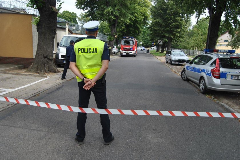 Alarm bombowy w więzieniu