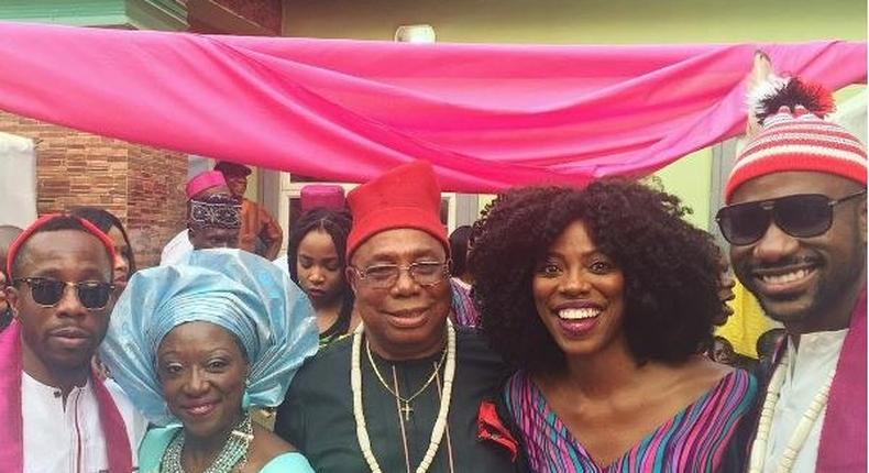 Yvonne Orji shares this photo with her family