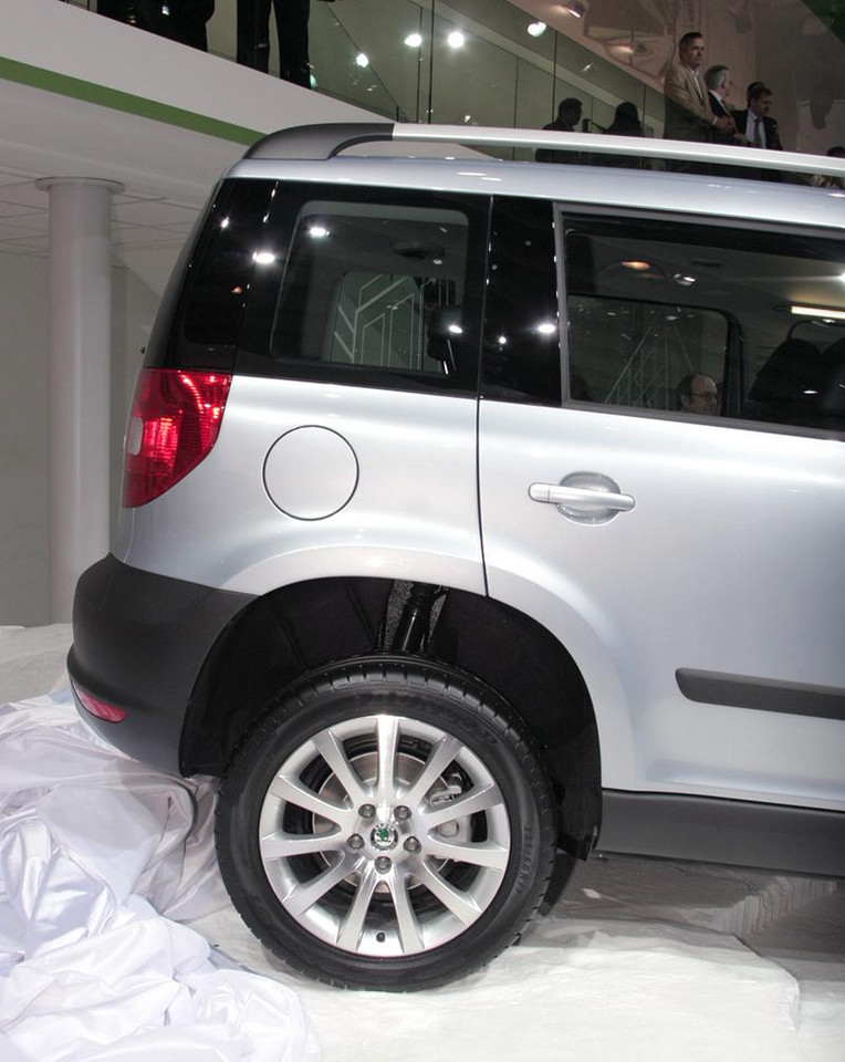 Genewa 2009: Škoda Yeti – nowy SUV z nowym silnikiem 1,2 TSI (77 kW/105 KM)