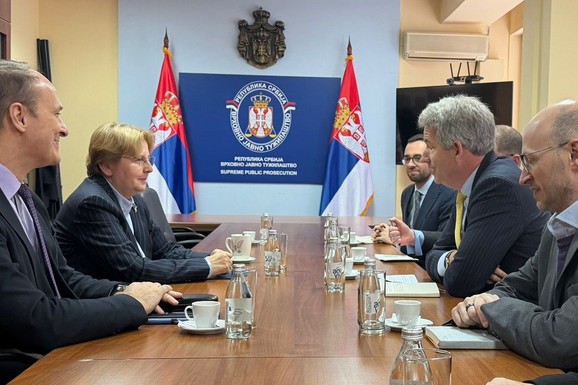 Zagorka Dolovac se sastala sa ambasadorom Velike Britanije Edvardom Fergusonom