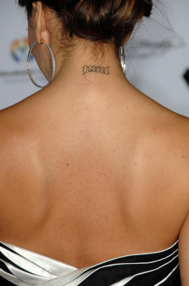 Symbolika tatuaży gwiazd: Eva Longoria