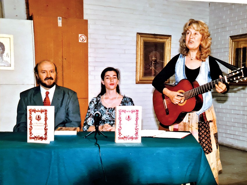 Ljiljana Petrović, Ana Zečević i Nenad Grujičić 1999.