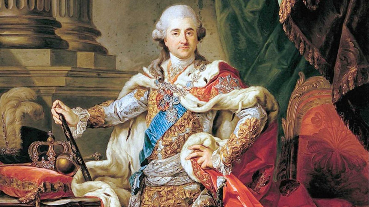 Marcello Bacciarelli, portret Stanisława Augusta Poniatowskiego w stroju koronacyjnym