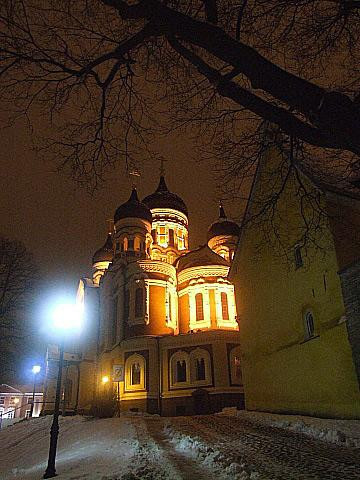 Galeria Estonia - Tallin, stare miasto nocą, obrazek 12