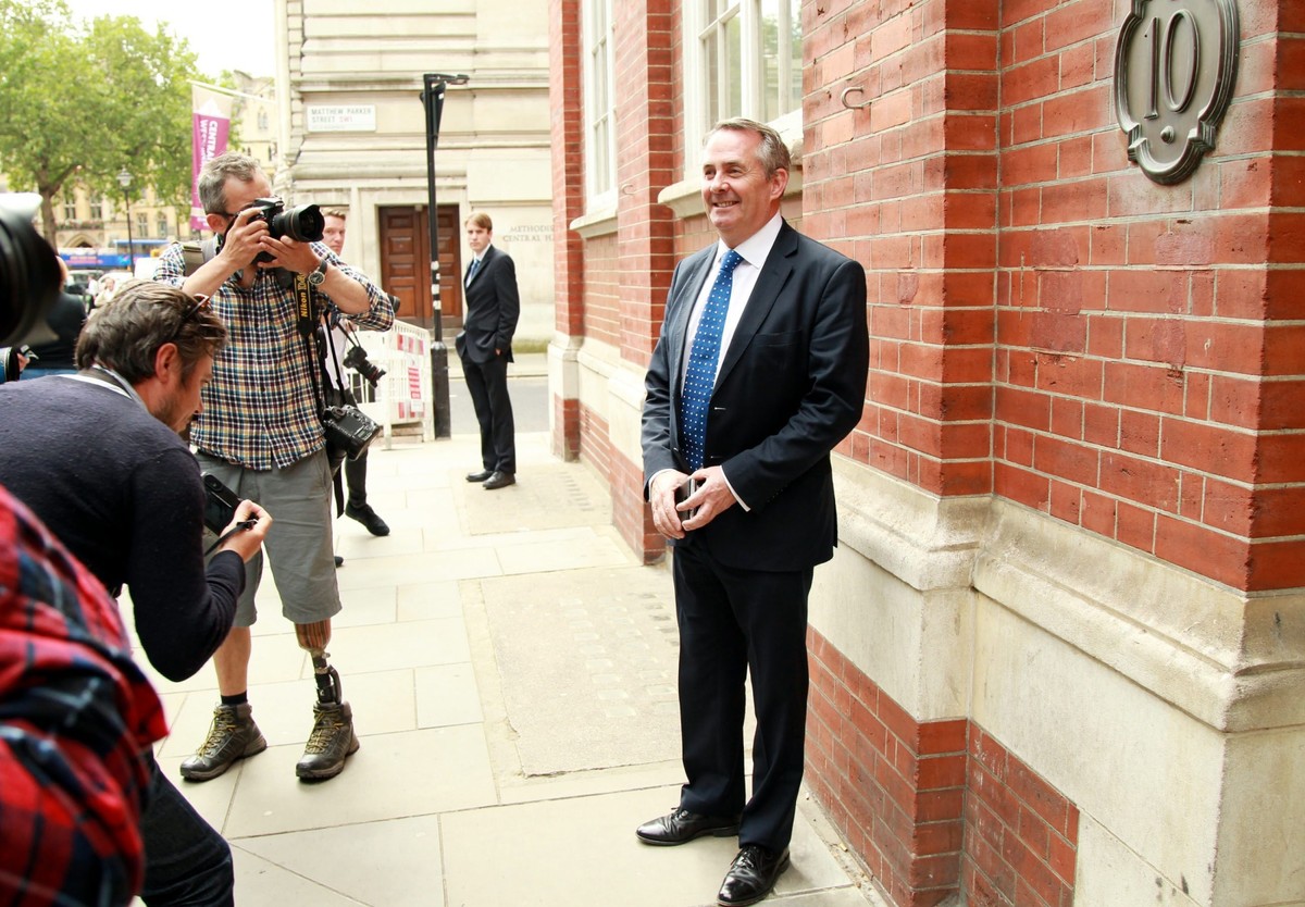 Były minister obrony Liam Fox