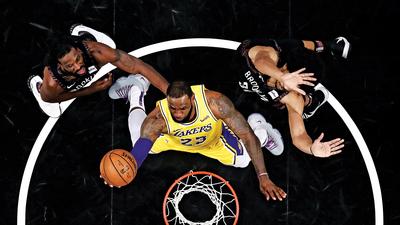 Los Angeles Lakers v Brooklyn Nets