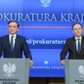 Zbigniew Ziobro, minister sprawiedliwości, i prokurator Tomasz Szafrański na konferencji prasowej w Warszawie, październik 2022 r.