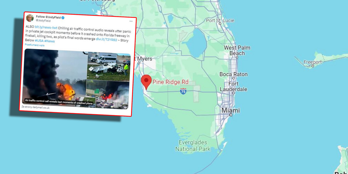 Do tragicznego wypadku doszło na Florydzie