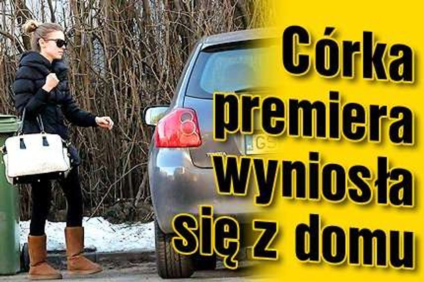 Córka premiera wyniosła się z domu!