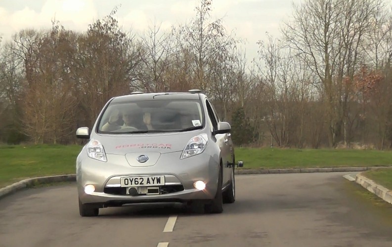 Automatyczny samochód studentów z Oksfordu