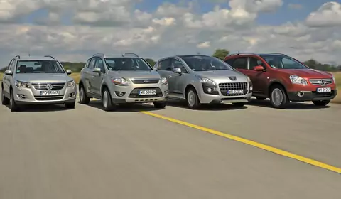 Kupujemy używanego SUV-a z dieslem za 35-45 tys. zł. Wybrać Volkswagena, Forda, Peugeota czy Nissana?