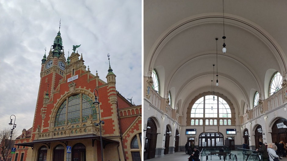 Po kilkuletniej renowacji gdański dworzec prezentuje się bardzo dobrze, ale jego wnętrze świeci pustkami