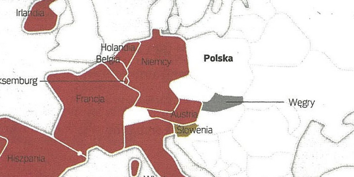 Polska graniczy w Węgrami według Rzeczpospolitej