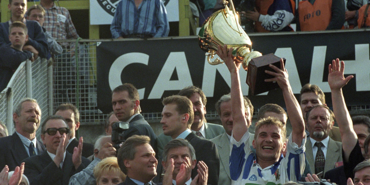 Ruch Chorzów zdobył Puchar Polski w 1996 r.