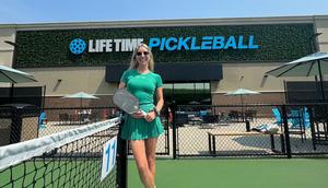 Lydia Hirt left her job in book publishing to dedicate her career to her love of pickleball.Courtesy of Lydia Hirt