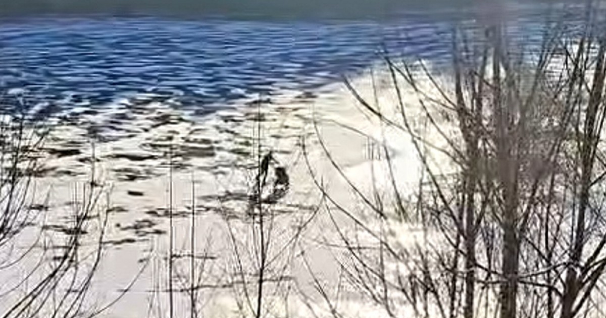 Mrożące krew w żyłach nagranie z zapory. "Tak narażać dziecko"