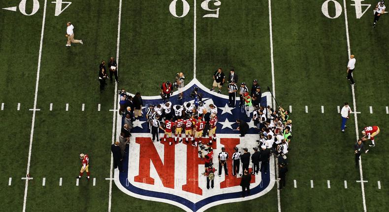 A jury sided with class-action plaintiffs in a nearly decade-long antitrust case against the NFL.Chris Graythen/gettyimages