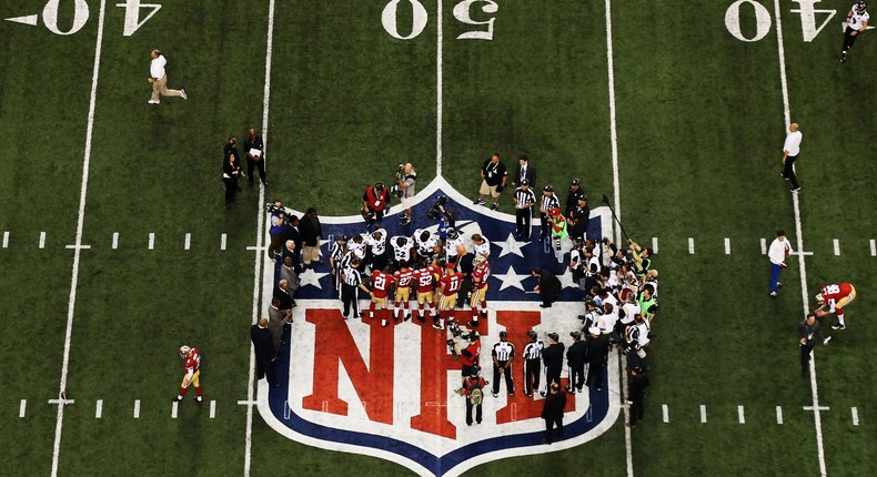 A jury sided with class-action plaintiffs in a nearly decade-long antitrust case against the NFL.Chris Graythen/gettyimages