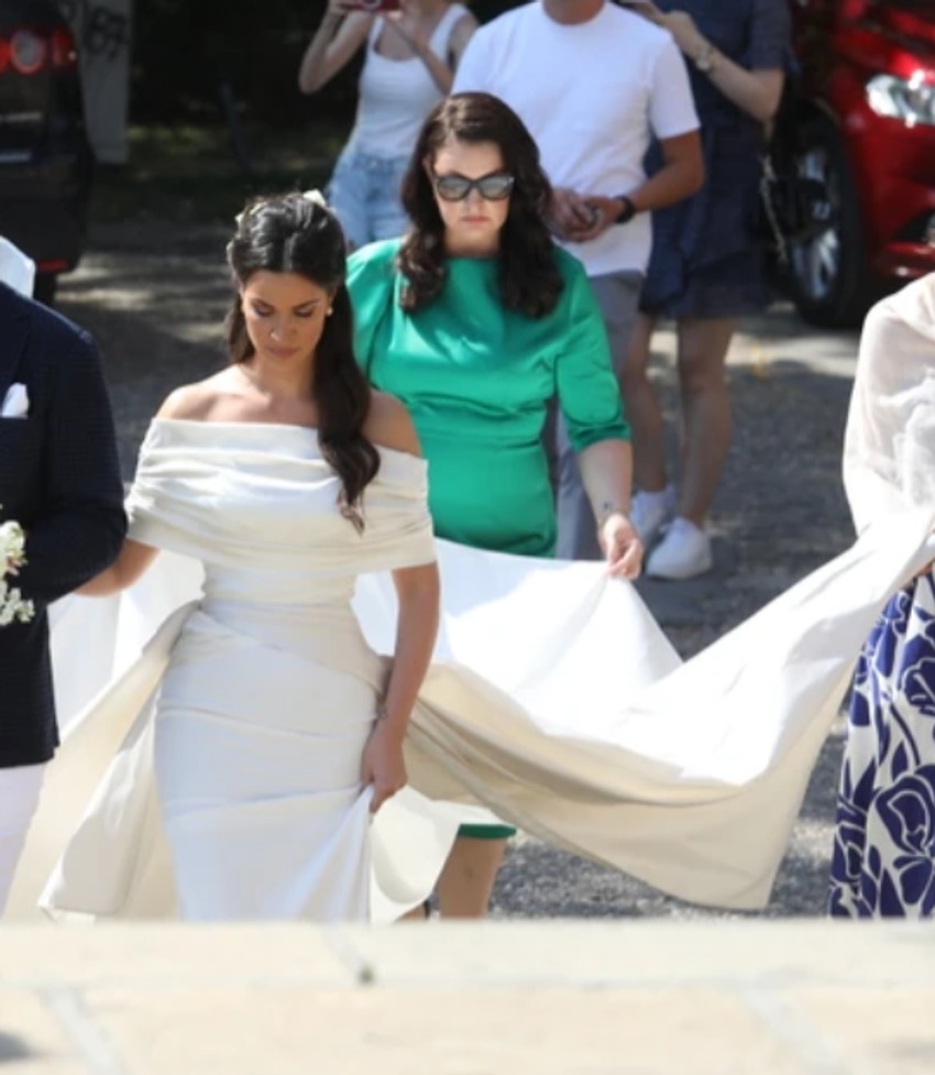 Dragana Kosjerina, venčanje - sestra