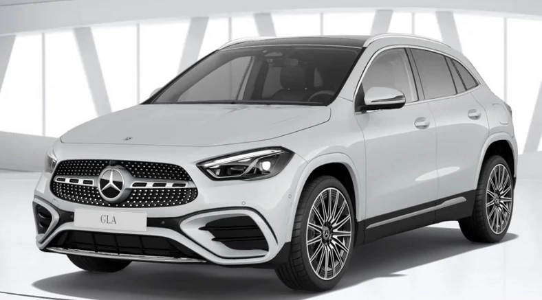 Mercedes GLA; wersja bogata