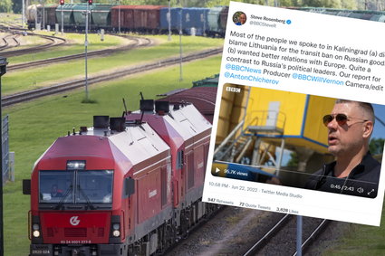 Litwa zamknęła część Rosji w potrzasku. "Pociągi są zawracane"