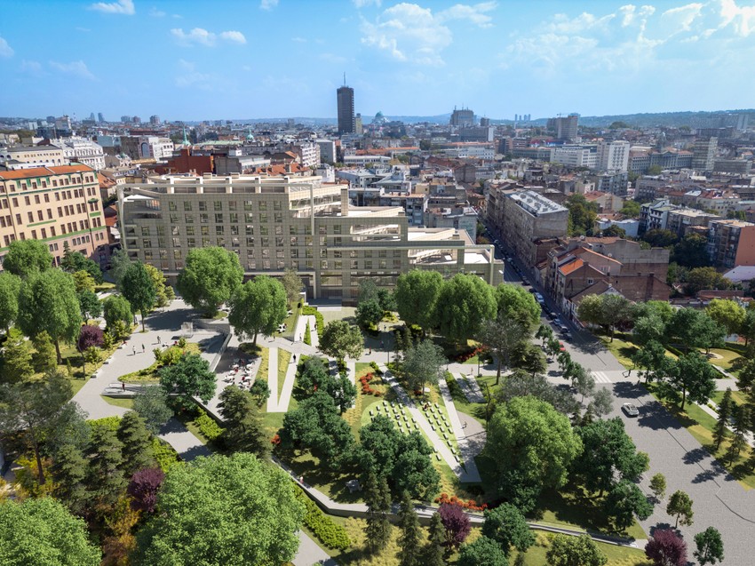 Terazijska terasa u Beogradu