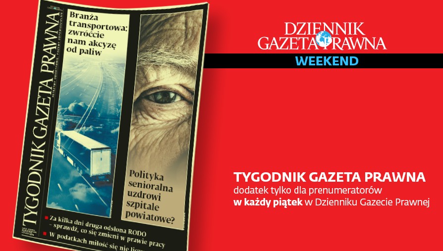 Tygodnik Gazeta Prawna z 26 kwietnia 2019