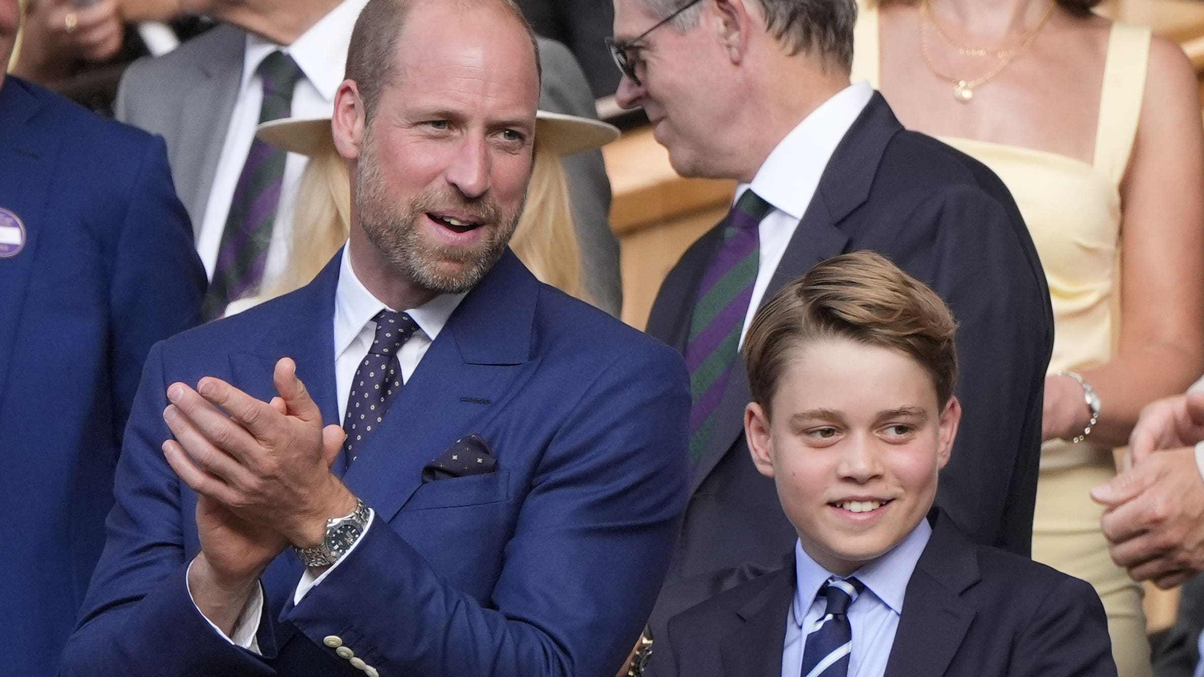 William reveals George's phone request is a 'tense issue' in royal household