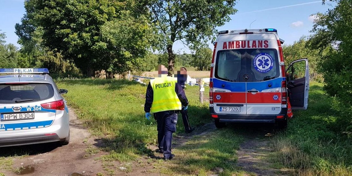 Makabryczne odkrycie pod Białogardem. Na budowie znaleziono ciało