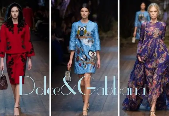 Przepych i baśnie, czyli Dolce&Gabbana na jesień i zimę 2014/2015