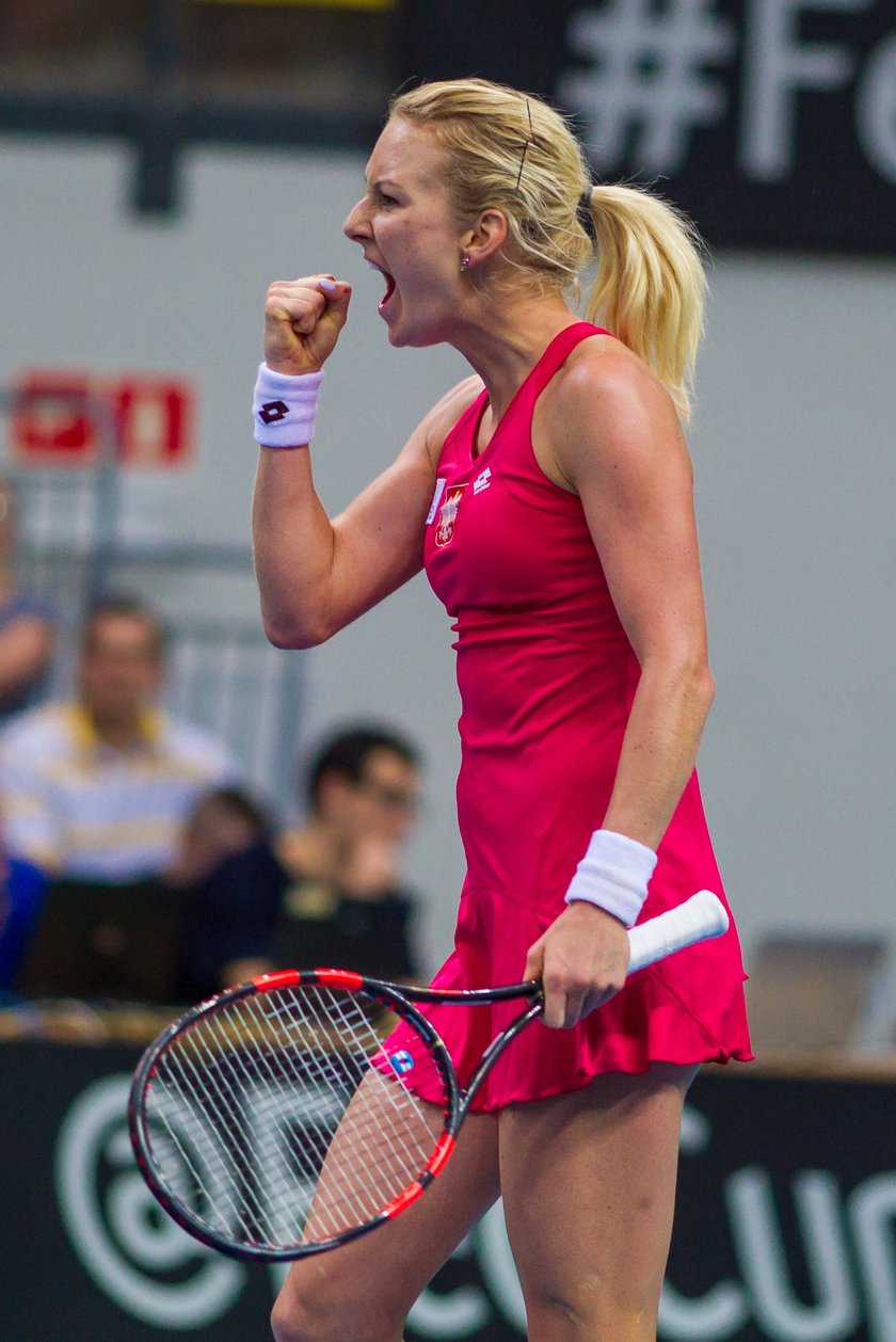 Przegrana reprezentacji Polski ze Szwajcarią w Fed Cup 2:3.