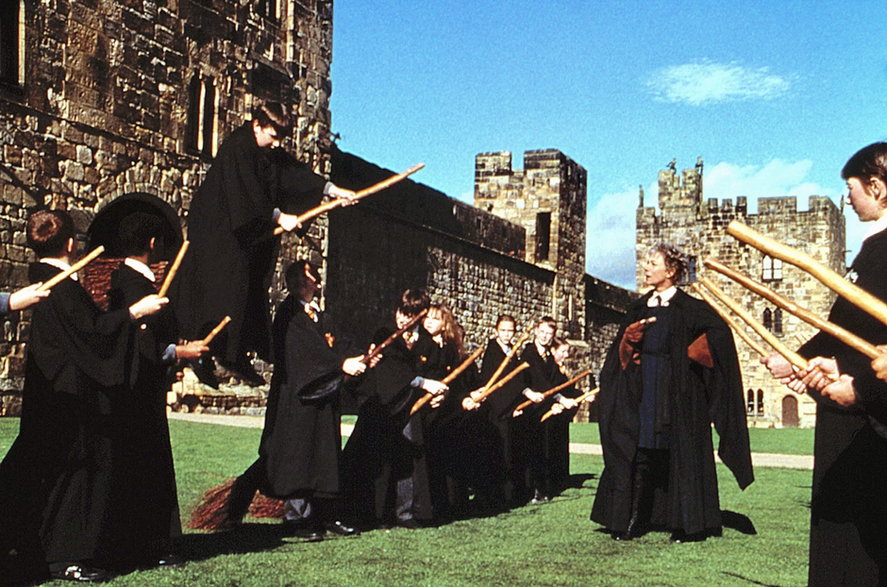  “Harry Potter” na zameku Alnwick