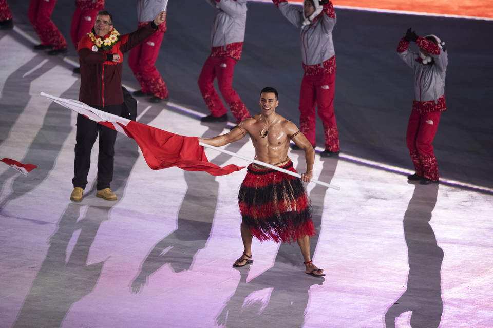 Igrzyska olimpijskie 2016: Chorąży Tongo