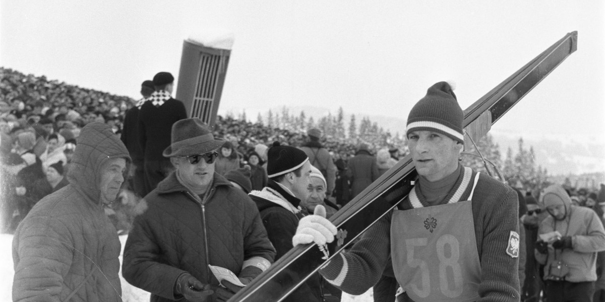 Antoni Łaciak - wicemistrz świata z Zakopanego w 1962 r.