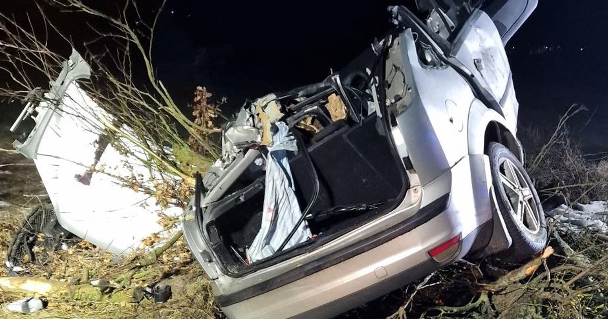 Tragedia pod Szamotułami. 18-latek zginął na miejscu