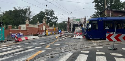 Tramwaje nie pojadą na Biskupin! Auta wracają w obu kierunkach na most Zwierzyniecki 